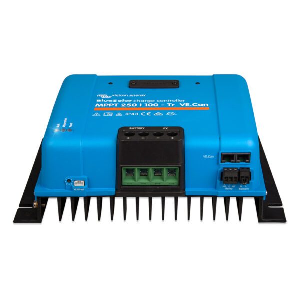 BlueSolar MPPT 250 100-Tr VE.Can (front-angle)