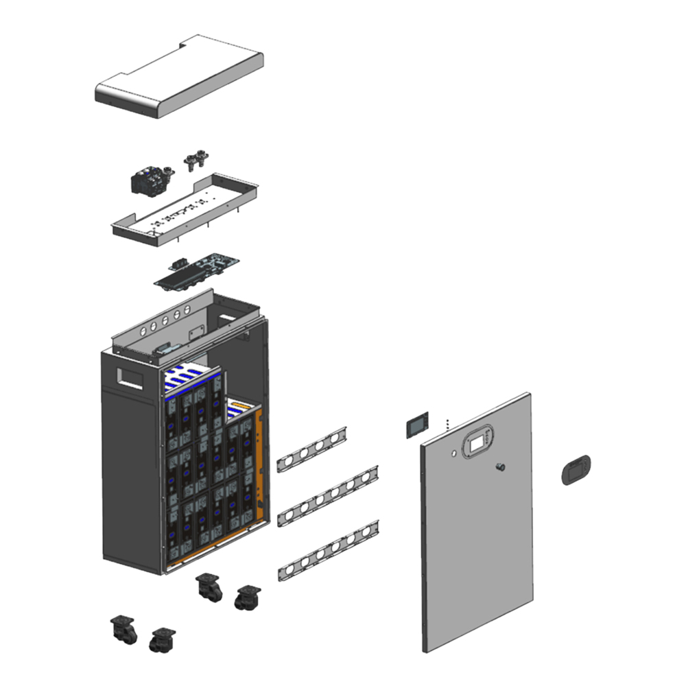 EasyWay Energy UNIV-14.3kWh(I) | 51.2V 280Ah | LiFePO₄ | 14.33kWh | 200A BMS