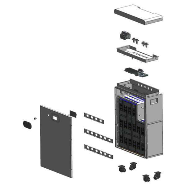 EasyWay Energy UNIV-14.3kWh(I) | 51.2V 280Ah | LiFePO₄ | 14.33kWh | 200A BMS