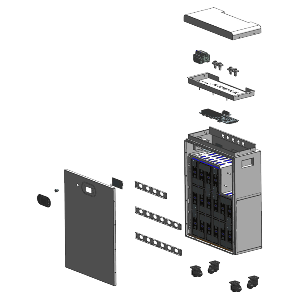 EasyWay Energy UNIV-14.3kWh(I) | 51.2V 280Ah | LiFePO₄ | 14.33kWh | 200A BMS