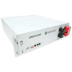EasyWay Energy UNIV5200 | 51.2V 102Ah | LiFePO₄ | 5.22kWh | 100A BMS | Monitoring with Bluetooth