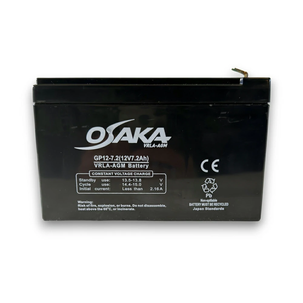 OSAKA GP12-7.2 | 12V-7.2AH | F2